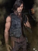 Daryl Dixon The Archer Walking Dead Sixth Scale Collector Figure