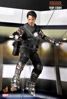 Robert Downey Jr As Tony Stark In A Mech Test Version The Iron Man Sixth Scale Collectible Figure