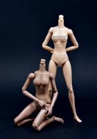 Mermaid Posture Female Body (Suntan And Pale ) Sixth Scale Figure Set
