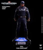 Captain America the Winter Soldier Quarter Scale Statue Power Charger bezdrátová nabíječka ve tvaru šošky