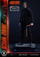 Keanu Reeves As John Wick The Chapter 4 DELUXE BONUS Premium Masterline Quarter Scale Statue