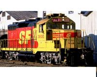 Santa Fe SPSF (ATSF) #3018 HO Kodachrome Yellow Red Black Scheme Class EMD GP20 Road-Switcher Diesel-Electric Locomotive DC DCC & Sound Paragon4