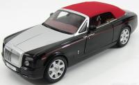 Rolls Royce Phantom Drophead Coupé Series II  2013 Diamond Black Red 1/18 Die-Cast Vehicle