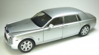 Rolls Royce Phantom VII EWB Silver 1/18 Die-Cast Vehicle