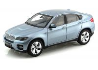 BMW X6 (E71) ActiveHybrid Blue Water Metallic 1/18 Die-Cast Vehicle