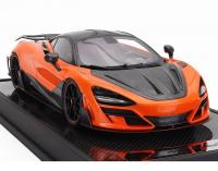 McLaren 720S Mansory 2019 Orange Carbon 1/18 Die-Cast Vehicle