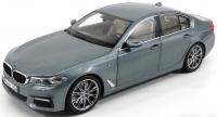 BMW 5 Series (G30) M SPORT 2017 Grey Metallic 1/18 Die-Cast Vehicle