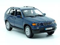 BMW X5 3.0d Blue Met 1/18 Die-Cast Vehicle