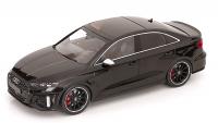 Audi RS 3 Limousine 2022 Black 1/18 Die-Cast Vehicle