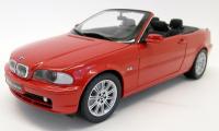 BMW 328Ci Convertible Cabriolet Red 1/18 Die-Cast Vehicle