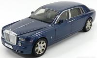 Rolls Royce Phantom EWB 2012 Metropolitan Blue 1/18 Die-Cast Vehicle