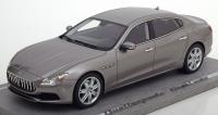 Maserati Quattroporte Gran Lusso Grey Metallic 1/18 Die-Cast Vehicle