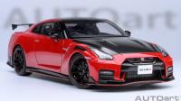 Nissan GT-R (R35) Nismo 2022 Special Vibrant Red 1/18 Die-Cast Vehicle