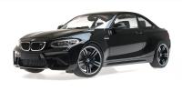 BMW M2 Coupé 2016 Black Metallic 1/18 Die-Cast Vehicle