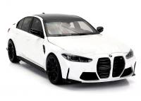 BMW 3 Series M3 (G80) 2020 White Black Top 2014 1/18 Die-Cast Vehicle