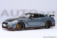 Nissan GT-R (R35) Nismo 2022 Special Stealth Gray 1/18 Die-Cast Vehicle