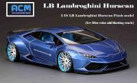 Lamborghini Huracán LB PERFORMANCE Liberty Walk Cracky Ice Blue 1/18 Die-Cast Vehicle