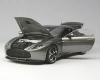 Aston Martin V12 Zagato Champagne Grey 1/18 Die-Cast Vehicle