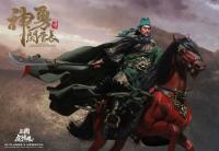 GUAN YUNCHANG The Three Kingdoms TIGER General On Horseback (Red Hare (Chitu) Horse) Sixth Scale Collector Action Figure