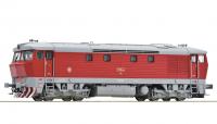 Československé Dráhy ČSD #T478 1184 HO Bardotka Cherry Red Grey RootTop & Bottom Scheme Class 749 (T478.1) Diesel-Electric Locomotive DCC & Sound