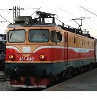 Željeznički prevoz Crne Gore AD ZPCG #461-040 Румунка Orange Red Scheme Class 461 Electric Locomotive for Model Railroaders Inspiration