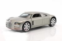 Audi Supersport Concept Rosemeyer Wagon Silver 1/18 Die-Cast Vehicle