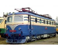 České Dráhy ČD #140 004-3 Bobina Ivory Light Blue Scheme Class E 499.0 Electric Locomotive for Model Railroaders Inspiration