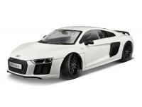 Audi R8 V10 Plus Coupé 2015 Hard Top White 1/18 Die-Cast Vehicle