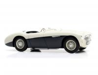 Austin Healey 100S (1955) Blue White Old-Time Livery 1/18 Die-Cast Vehicle