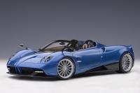 Pagani Huayra Roadster Blu Tricolore Carbon 1/18 Die-Cast Vehicle