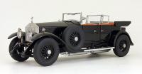 Rolls Royce Phantom I Black & Red 1928 Old-Time Livery 1/18 Die-Cast Vehicle