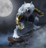 Sabrewulf AKA White Wolf The Lycanthrope Fighter Quarter Scale Statue Diorama