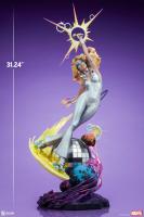 Alison Blaire AKA Dazzler Atop A Roller-Skates & Globe-Themed Base The Disco Queen X-Men Premium Format Figure