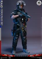French Police Unit Member The RAID In Paris Sixth Scale Collector Figure