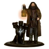 Hagrid & Fluffy The Three-Headed Dog Harry Potter Premium Motion Statue 