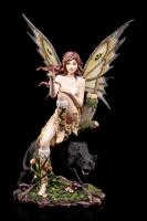 Padora The Fairy And Black Panther Premium Figure panter a dívka soška