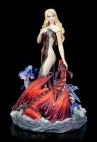 Bathing Fairy & Dragon Premium Figure Diorama drak a víla soška
