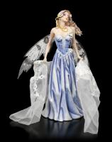 Last Night The Fairy In A Sky-Blue Ball Dress Premium Figure Diorama  víla soška