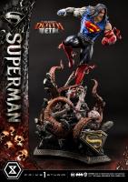 SUPERMAN Atop A New Apokolips Demon-themed Base The Dark Nights: Death Metal Third Scale Statue Diorama