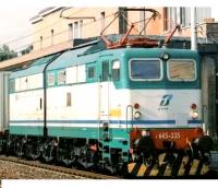 Trenitalia SpA FS #E 645 335 HO IT Cargo XMPR Grigio & Verde Magnolia Scheme Old-Time Class E 646/645 Double Electric Locomotive DCC & Sound