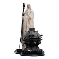 SARUMAN & The Fire of Orthanc Lord of the Rings Sixth Scale Statue 
