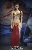 Princess Leia Solo In A Slave Outfit Star Wars Six Scale Collector Figure Hvězdné války