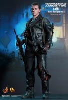 Arnold Schwarzenegger As T-800 Guardian The Terminator Battle Damaged Deluxe Sixth Scale Collectible Figure