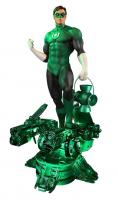 Hal Jordan As Green Lantern Atop A Weapon Construct Base DC Super Powers Maquette