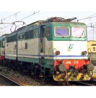 Trenitalia SpA. FS #646 210 HO XMPR Grigio Nebbia & Verde Magnolia Scheme  Class E 646 Push-Pull Double Electric Locomotive DCC & Sound