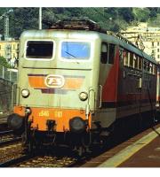 Ferrovie dello Stato Italiane FS #646 081 HO Navetta Cogoleto (GE) MDVC Beige Marroni Scheme Class E 646 Shuttle Double Electric Locomotive DCC & Sound