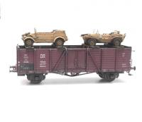 Kübel-Schwimmwagen DR HO Freight Car And Military Vehicles