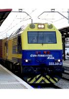 Continental Rail S.A. #333 038 España Blue Yellow-Themed Scheme Class 333.3 Vossloh Diesel-Electric Locomotive for Model Railroaders Inspiration