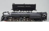 Northern Pacific NP #5140 HO Type 4-6-6-4 Class Z-8 Challenger  Scale Brass Long Steam Locomotive & Tender