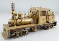 Mich. - Cal. Lumber Co. Shay #2 HO 2-Truck Scale Brass Logging Steam Locomotive 